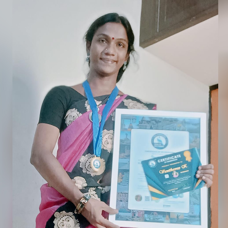 telangana book of records - Vanithasree K